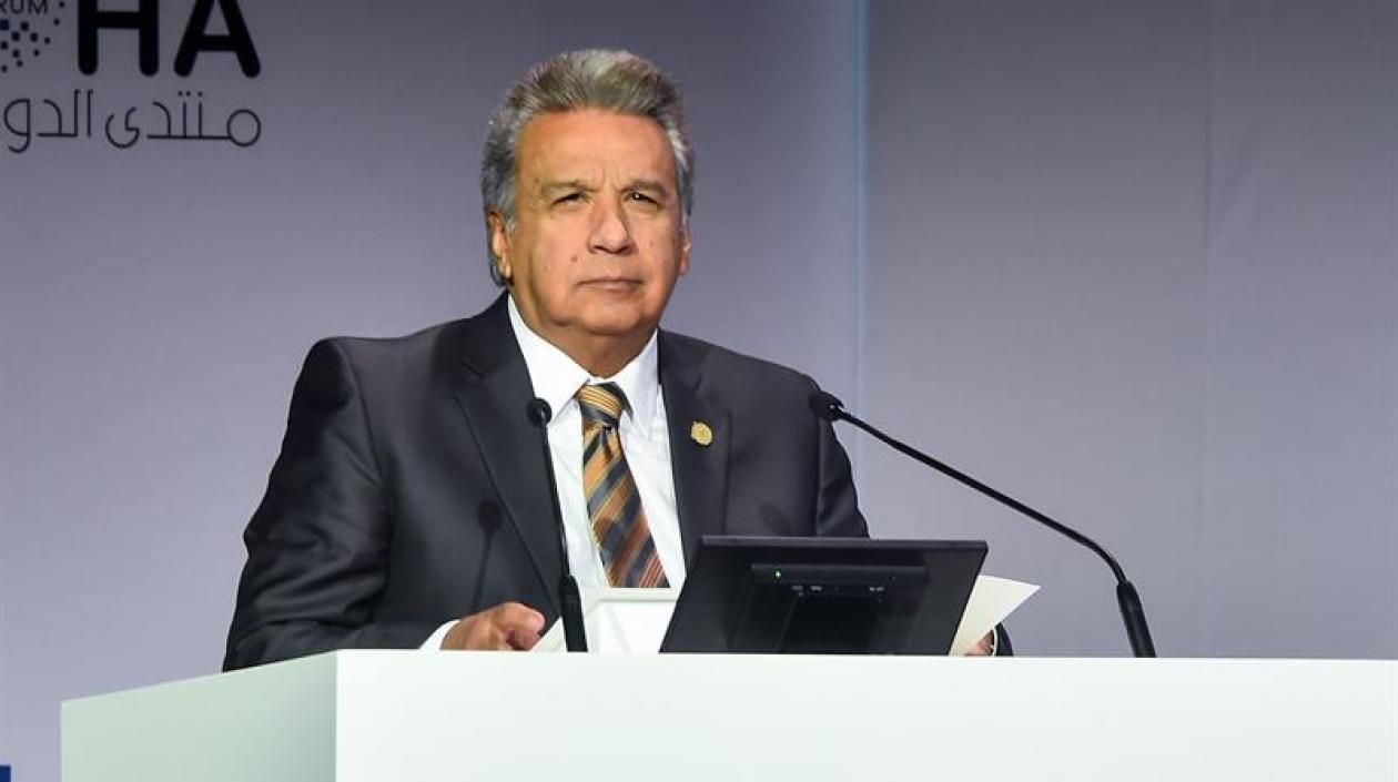 El presidente de Ecuador, Lenín Moreno.