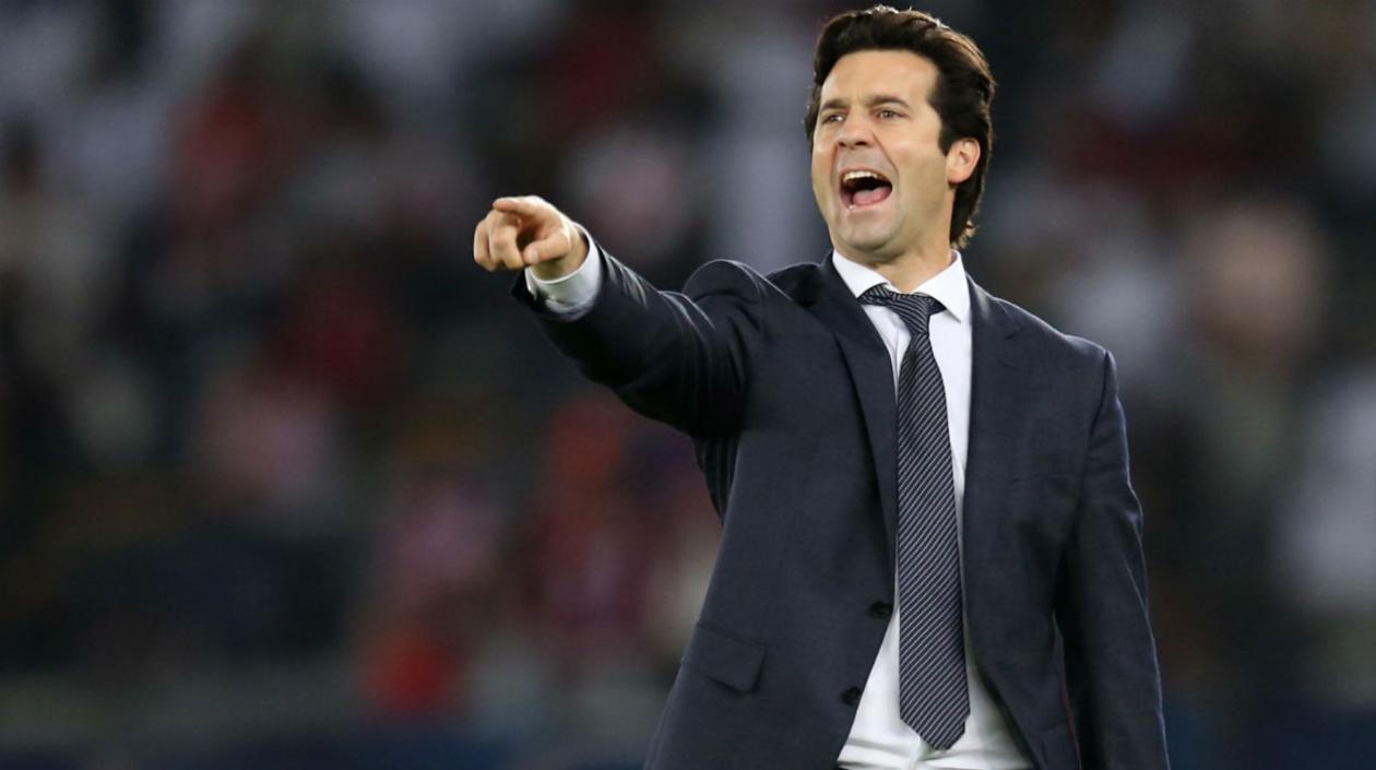 Santiago Solari, técnico del Real Madrid. 