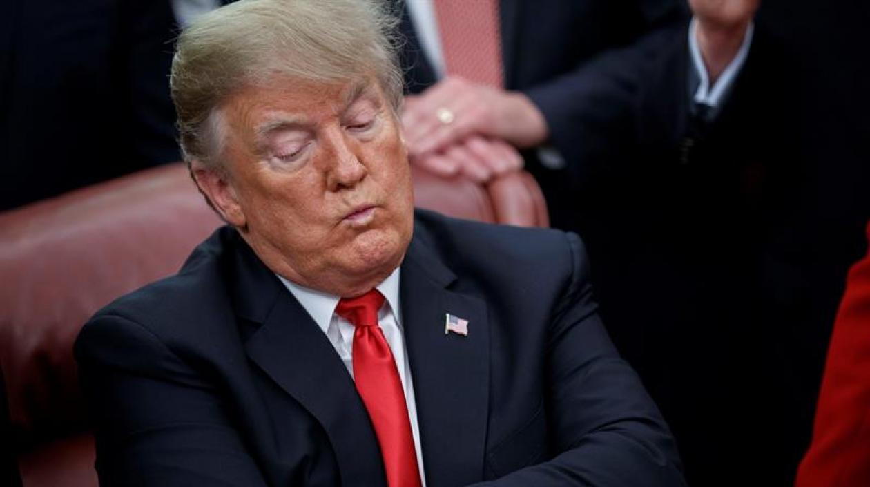 Donald Trump, presidente de Estados Unidos.