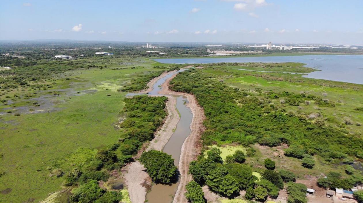 Trabajos realizado en el municipio de Sabanagrande.
