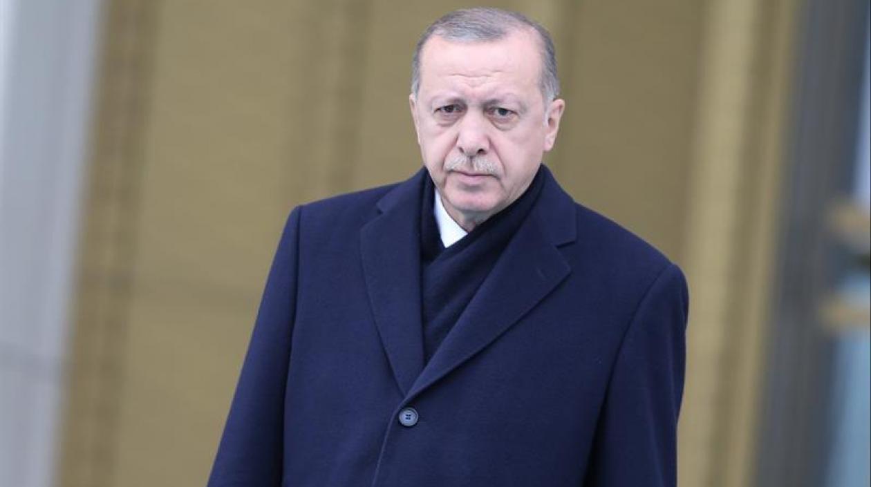 El presidente turco Recep Tayyip Erdogan.
