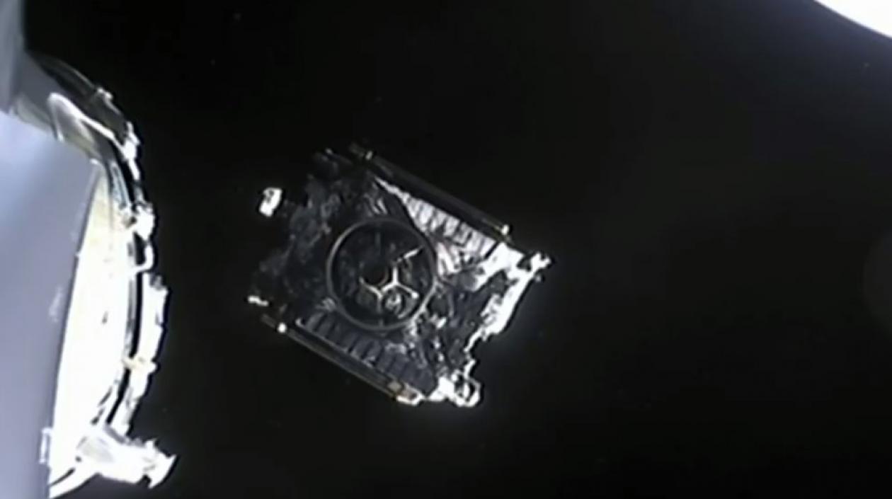 Imagen del satélite. 