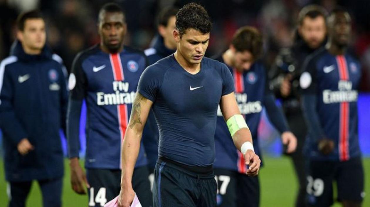 El defensor brasileño Thiago Silva.