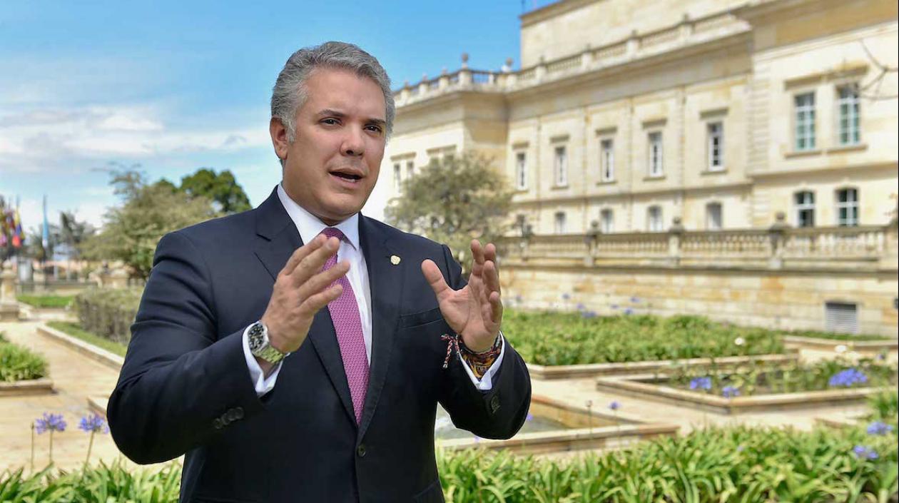Iván Duque, Presidente de la República.