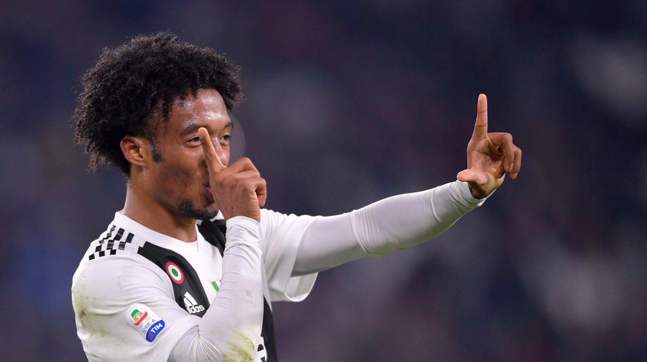 Juan Guillermo Cuadrado, jugador de la Juventus. 