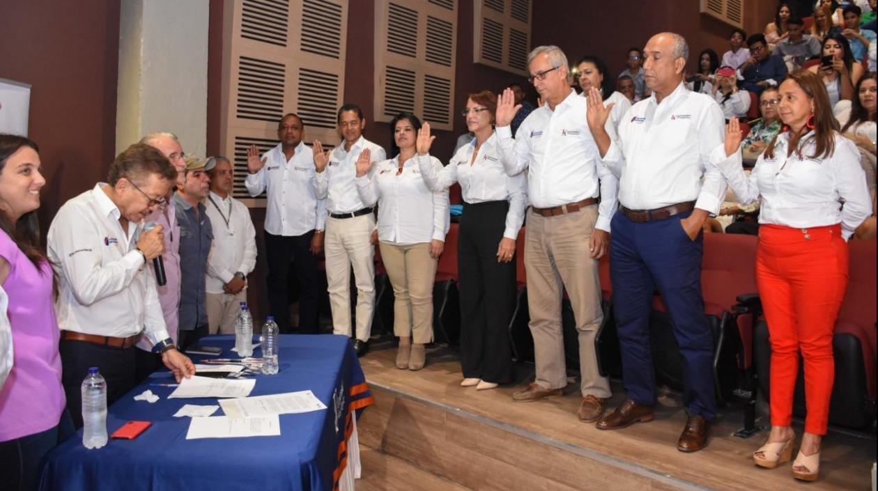 Posesión del nuevo cuerpo académico de Uniatlántico.