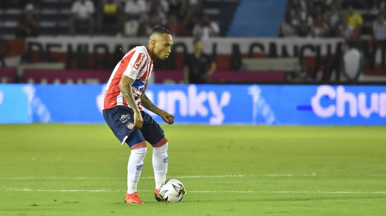 Jarlan Barrera, exjugador de Junior. 