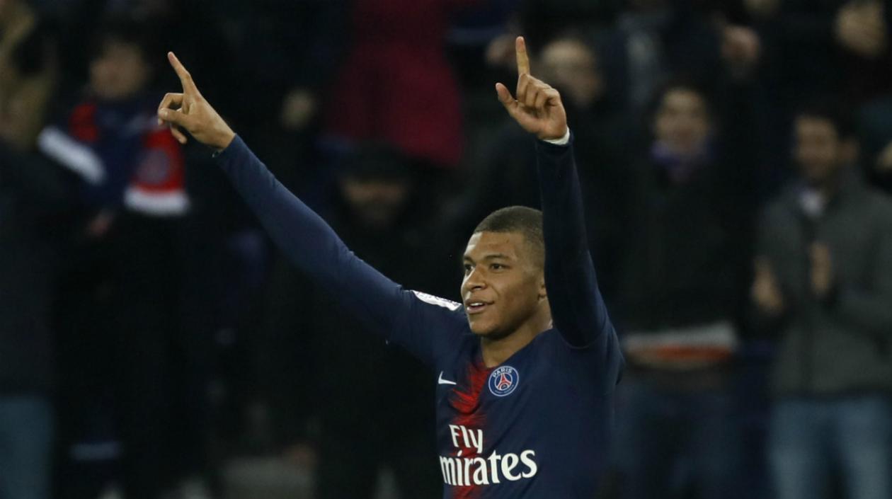 Kylian Mbappé, jugador francés. 