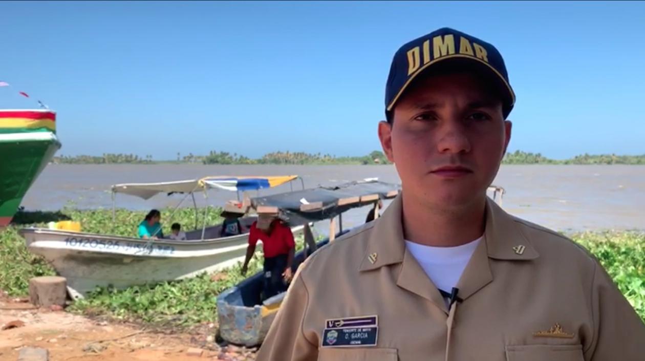 TN Diego Fernando García, Capitán de Puerto (e).