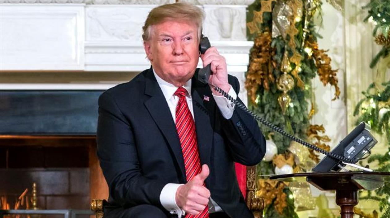 Donald Trump, presidente de Estados Unidos.