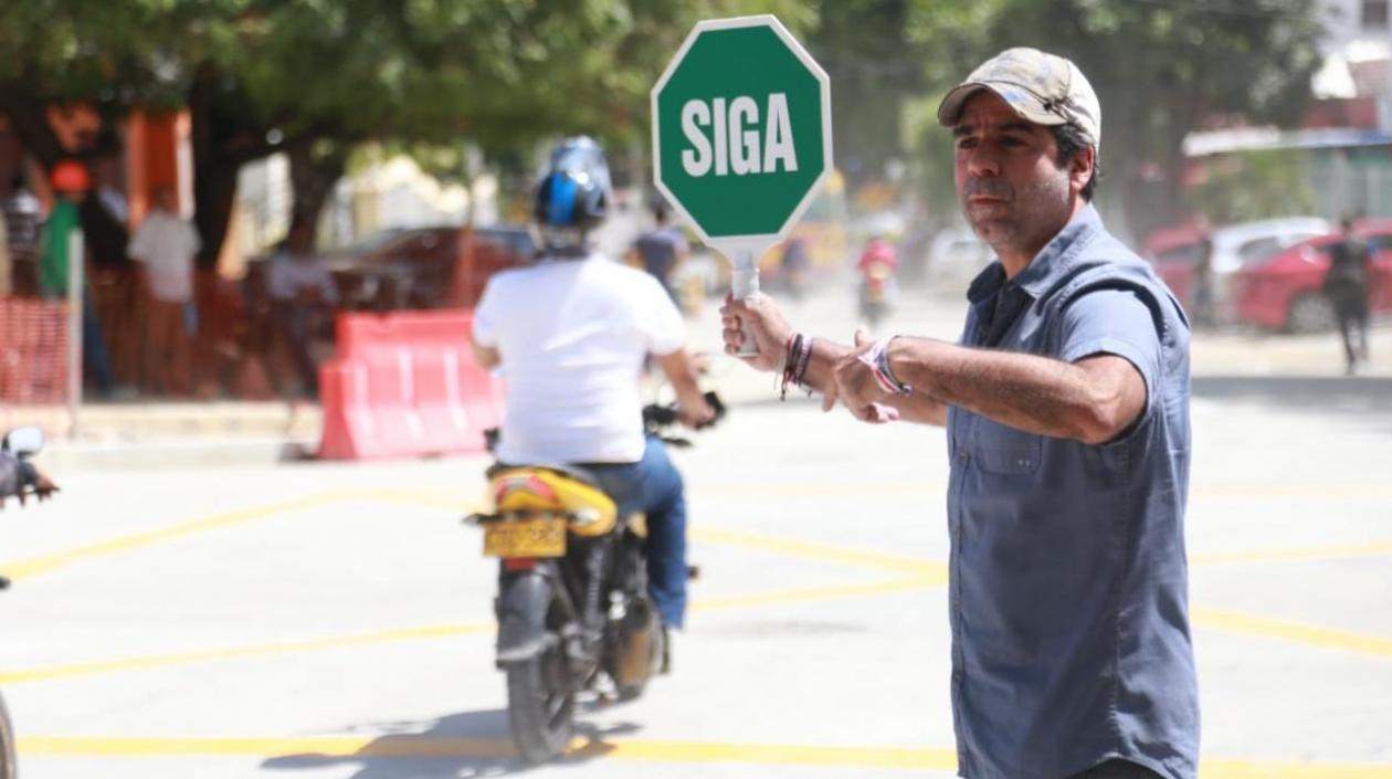 El Alcalde Alejandro Char.