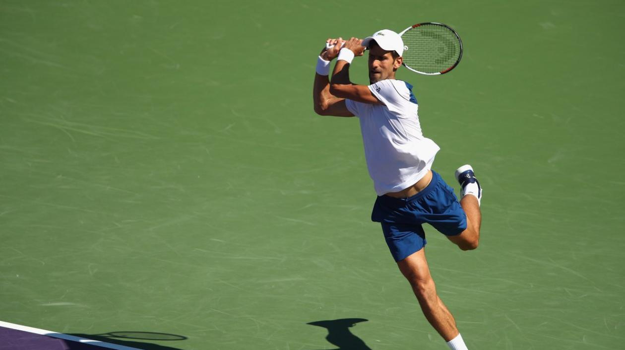 Novak Djokovic, tenista serbio. 