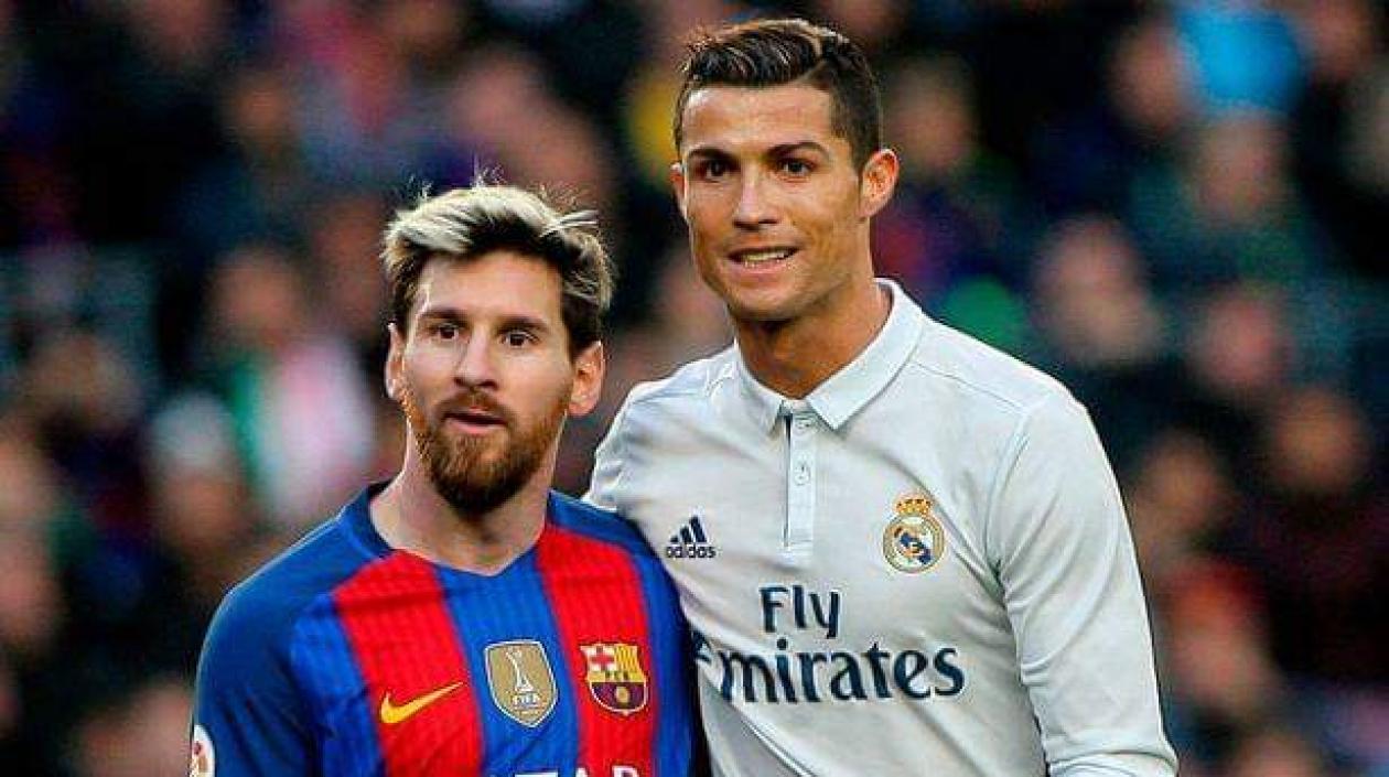 Lionel Messi y Cristiano Ronaldo.