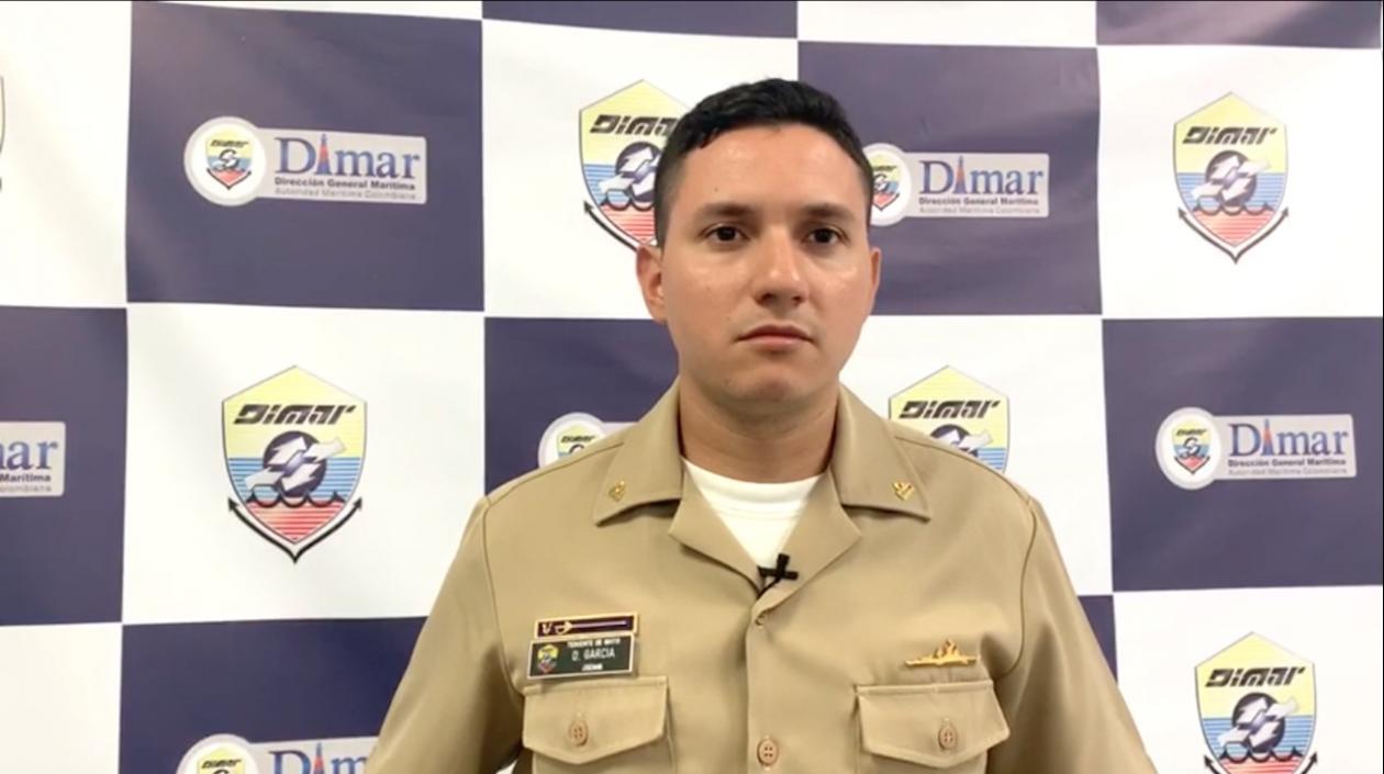 TN Diego Fernando García, Capitán de Puerto de Barranquilla (e).