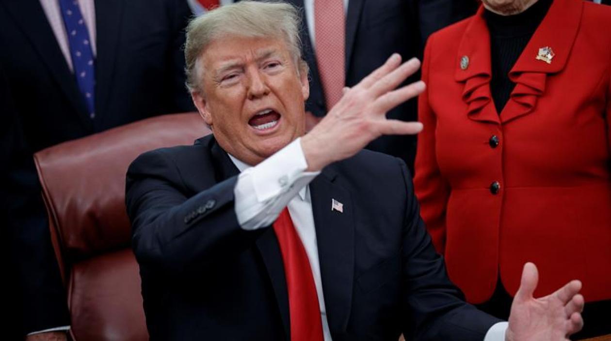 Donald Trump, presidente de Estados Unidos.