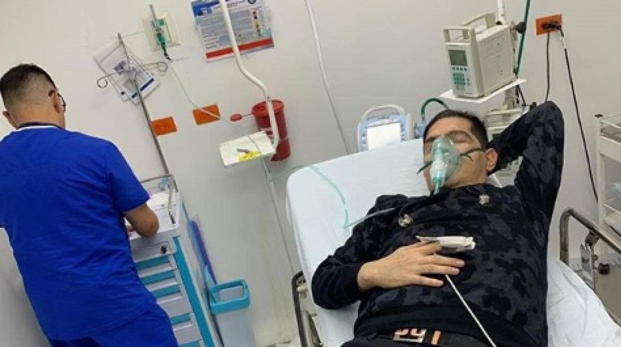 El cantante vallenato Peter Manjarrés.