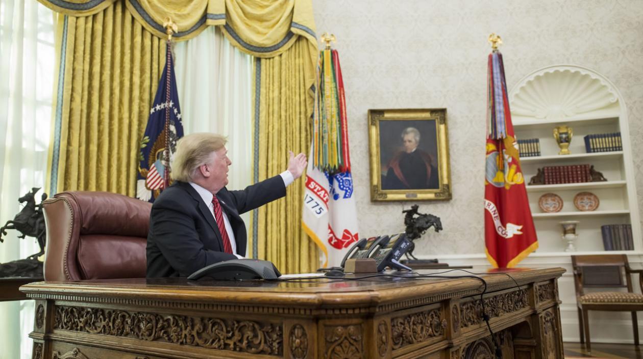 El presidente de Estados Unidos, Donald J. Trump