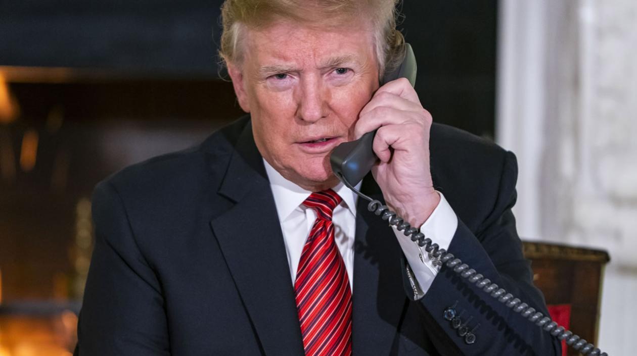 El presidente estadounidense, Donald Trump