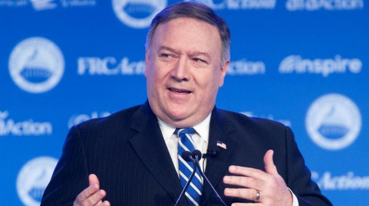 El secretario de Estado de EE.UU., Mike Pompeo