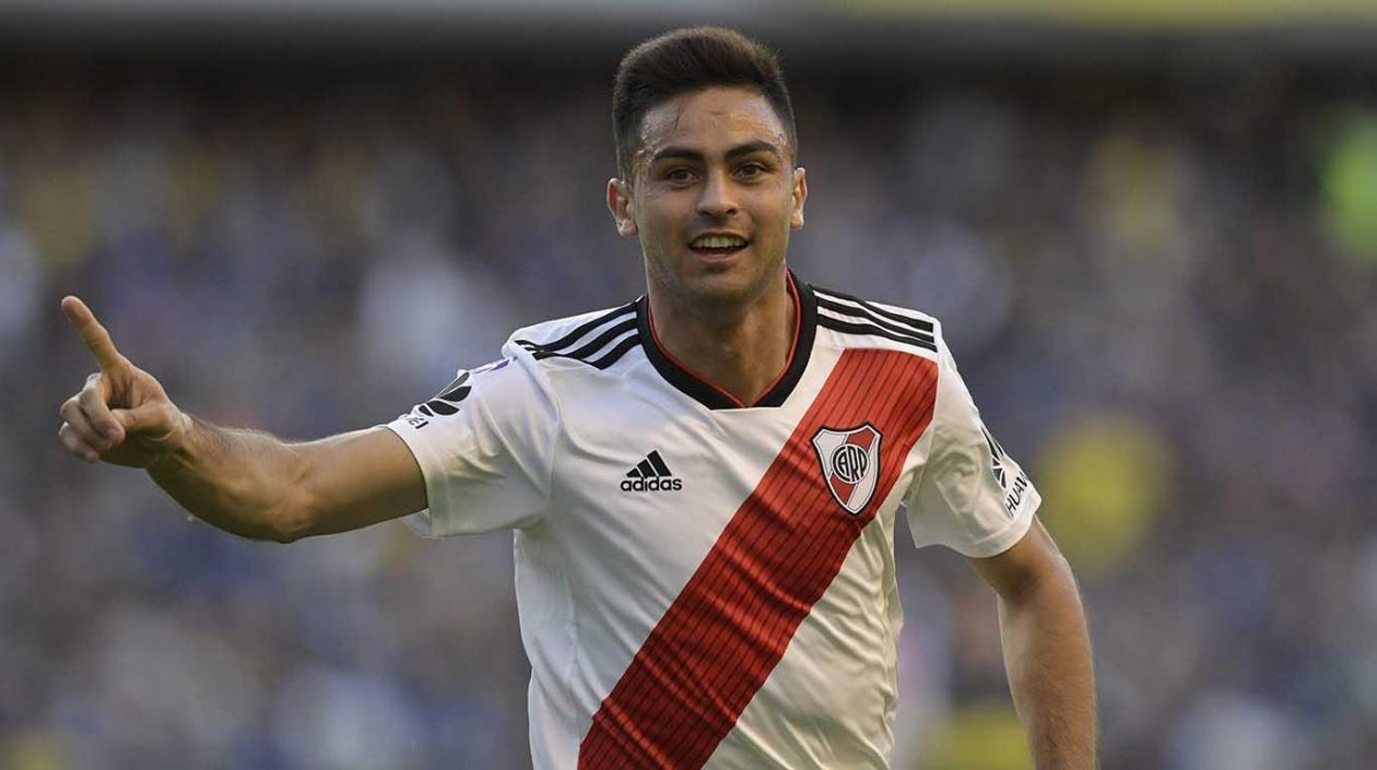 El futbolista argentino Gonzalo 'Pity' Martínez