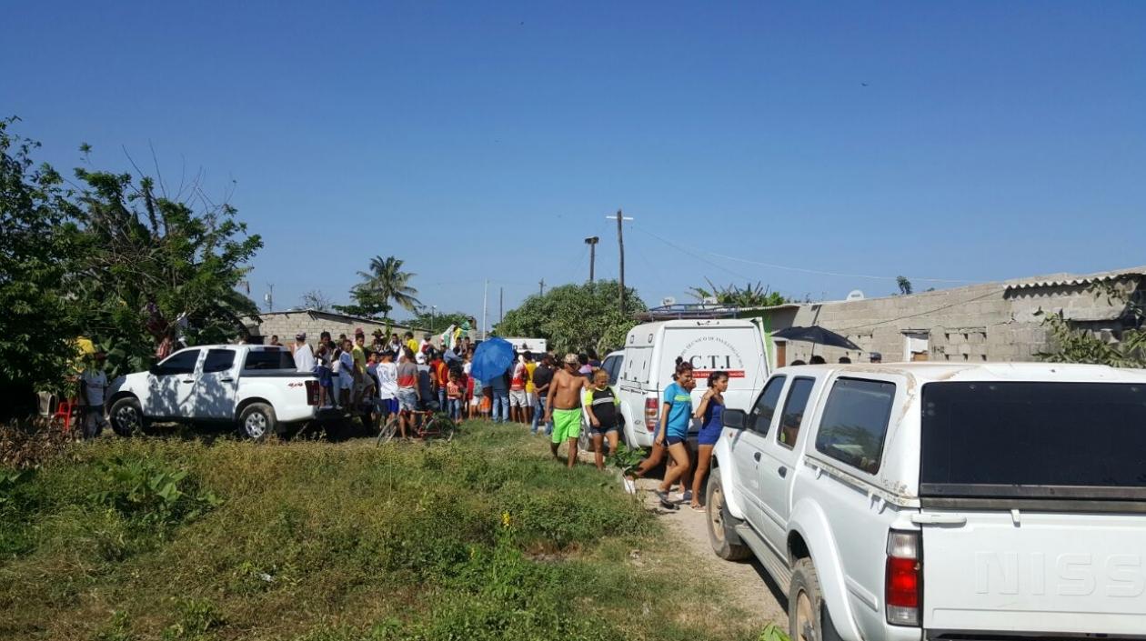 Lugar de los hechos.