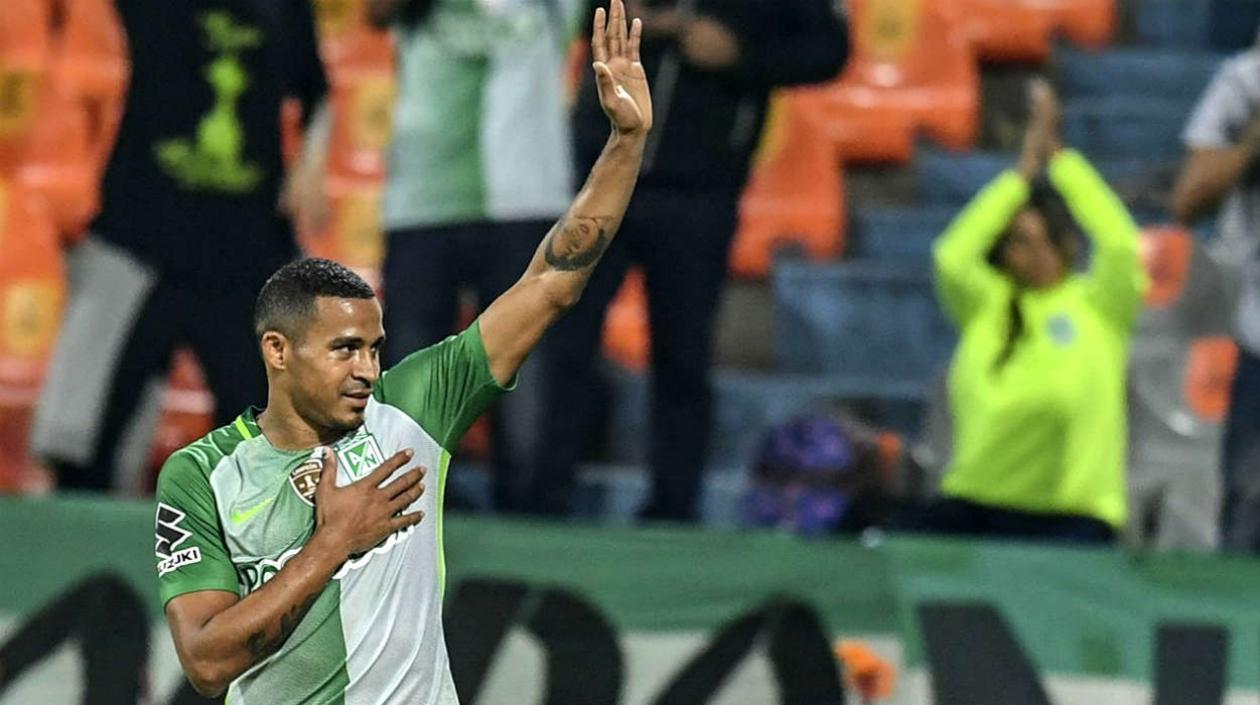 Macnelly Torres, jugador del Atlético Nacional. 