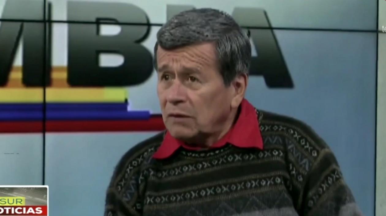 Pablo Beltrán, comandante del ELN.