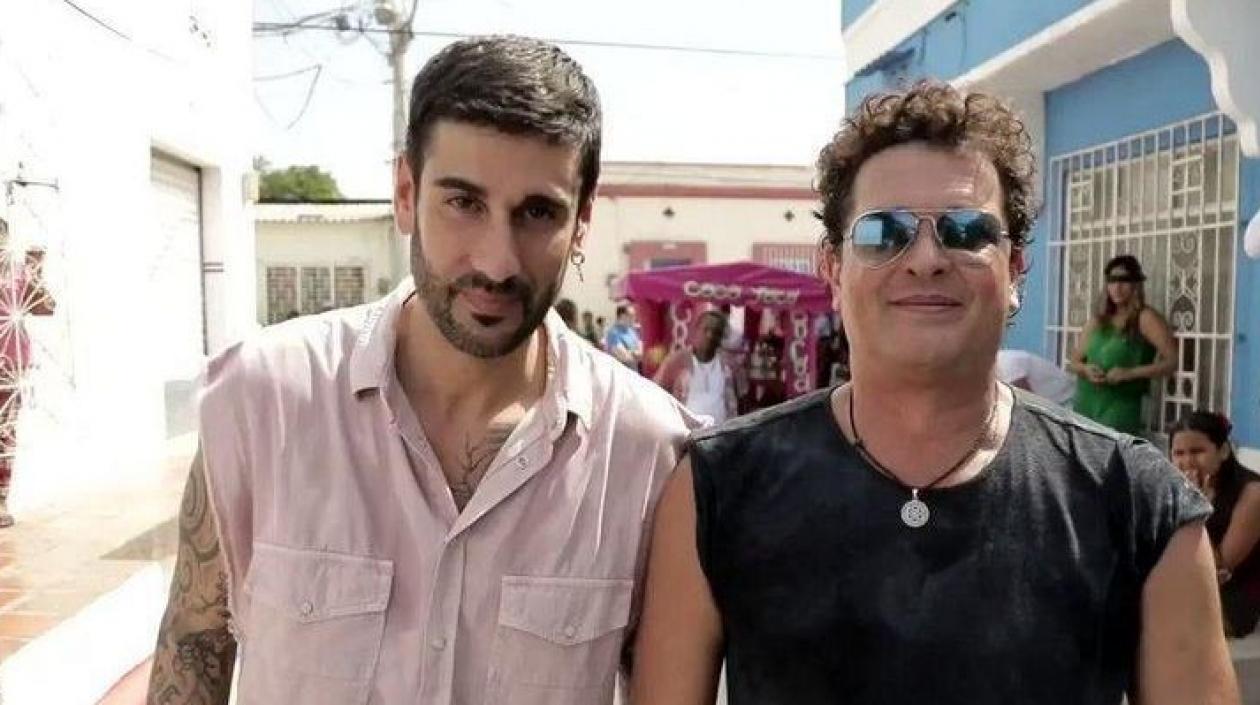 Melendi y Carlos Vives.