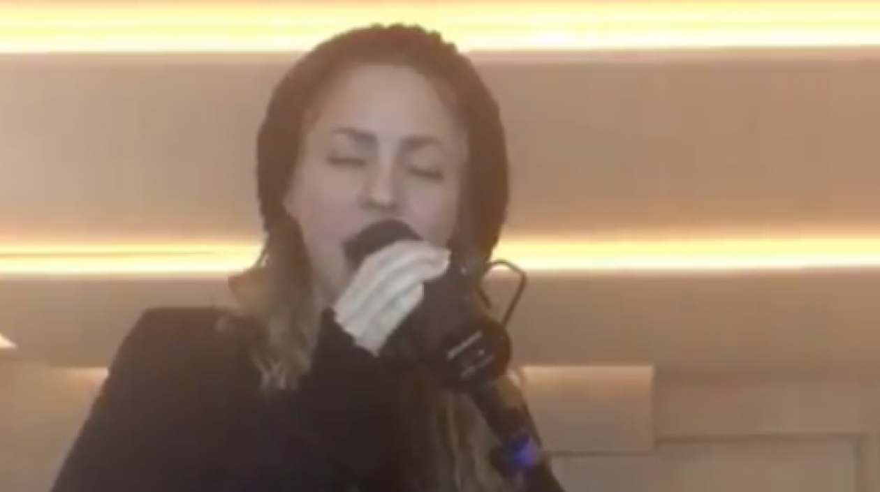 La cantante Shakira.