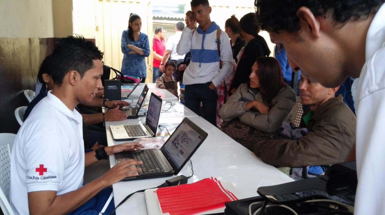 Centro de Atención Transitorio al migrante fue abierto en Cúcuta.