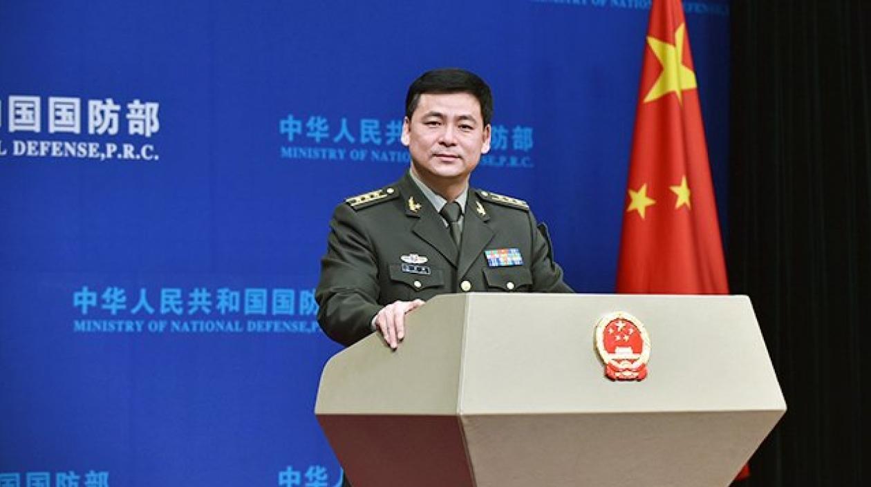 El portavoz de Defensa de China, Ren Guoqiang.