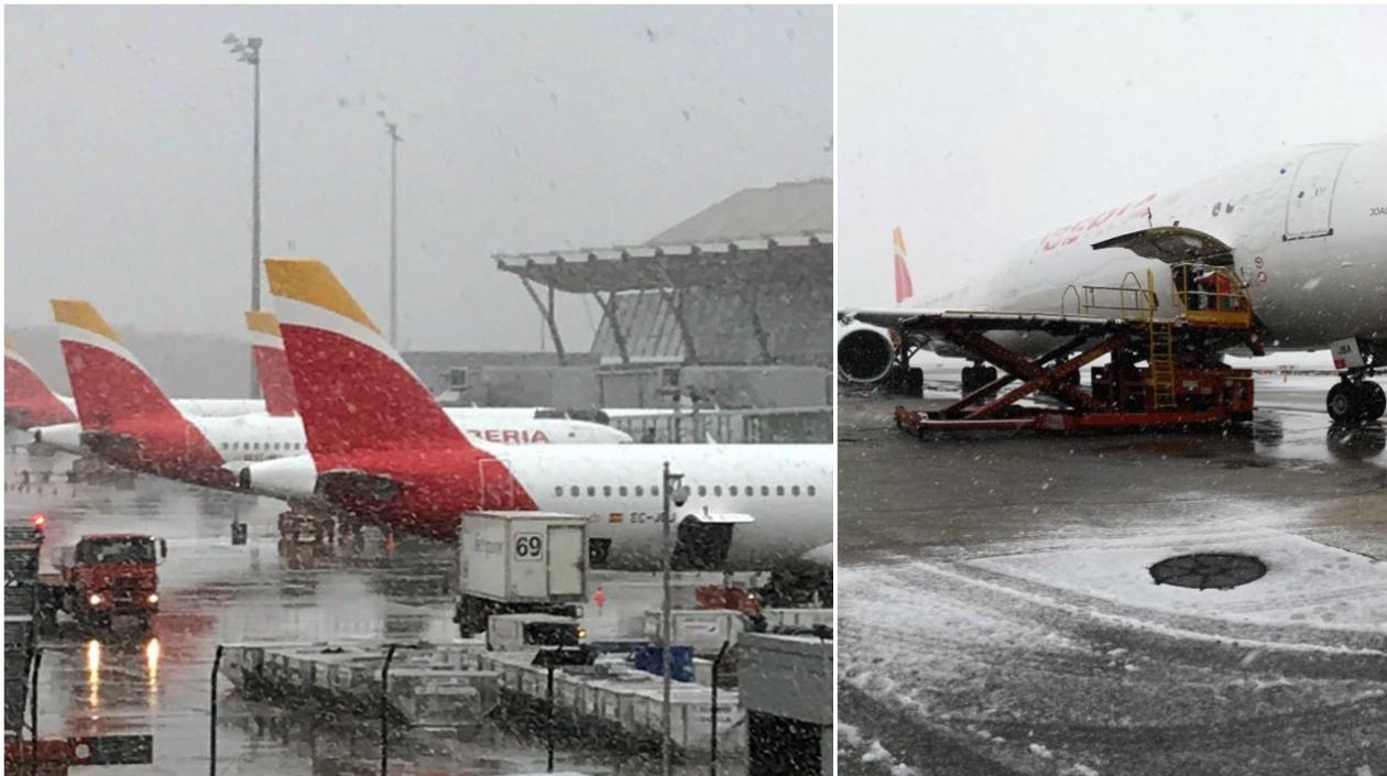 Aeropuerto internacional Adolfo Suárez Madrid-Barajas.