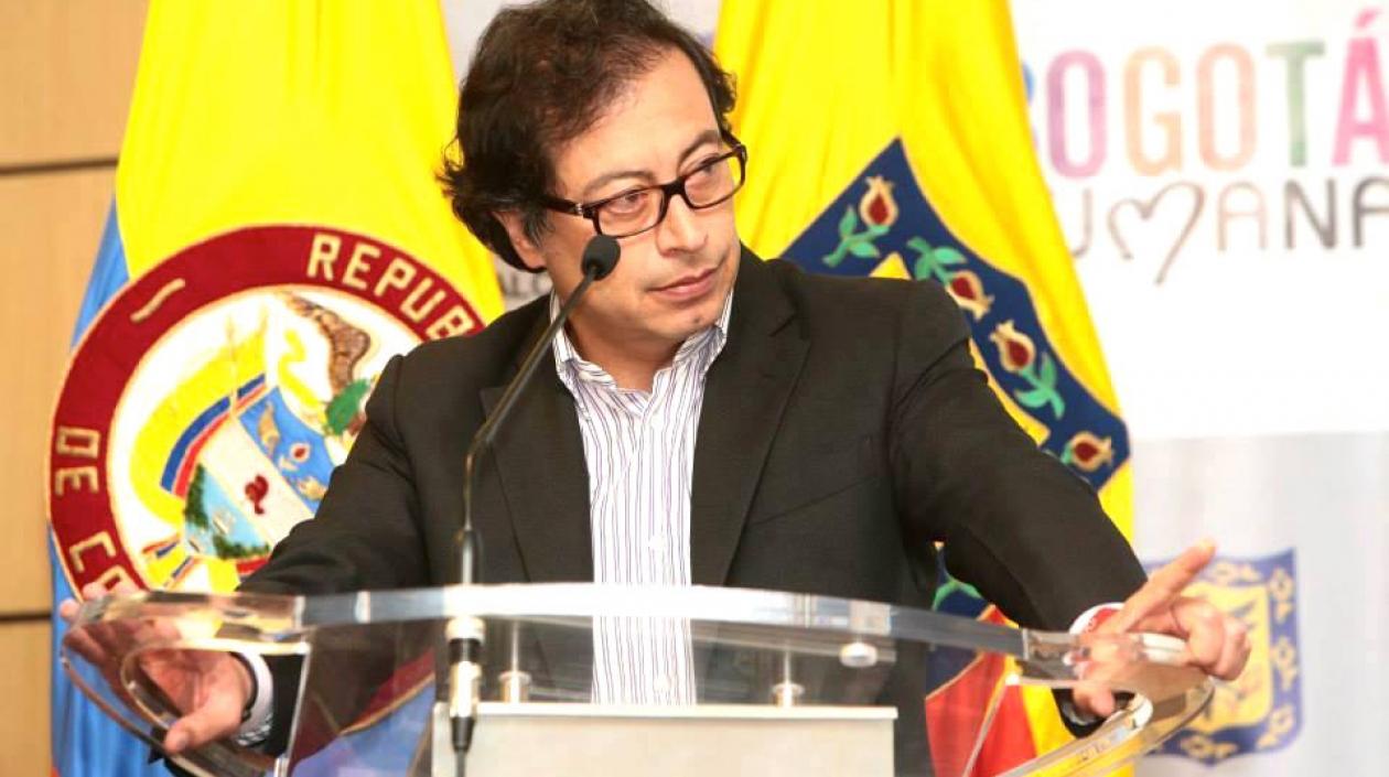 Gustavo Petro, candidato a la Presidencia de la República.