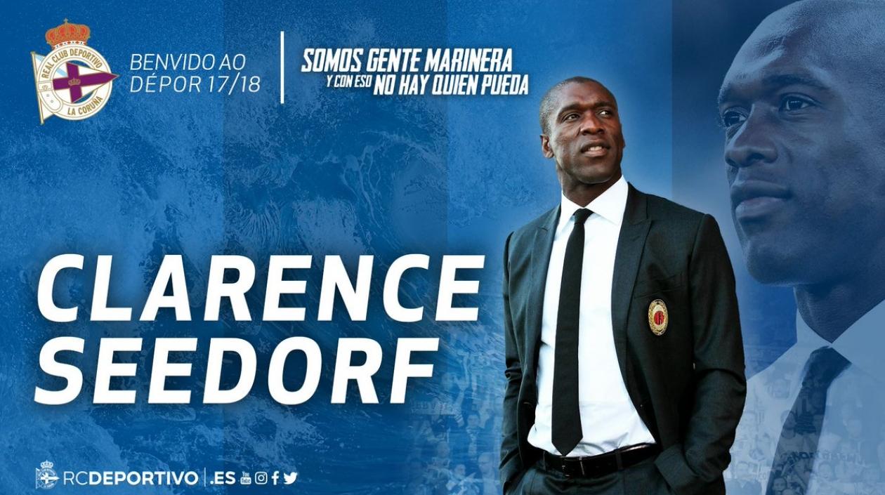 Así lo presentó el Deportivo en su cuenta oficial.