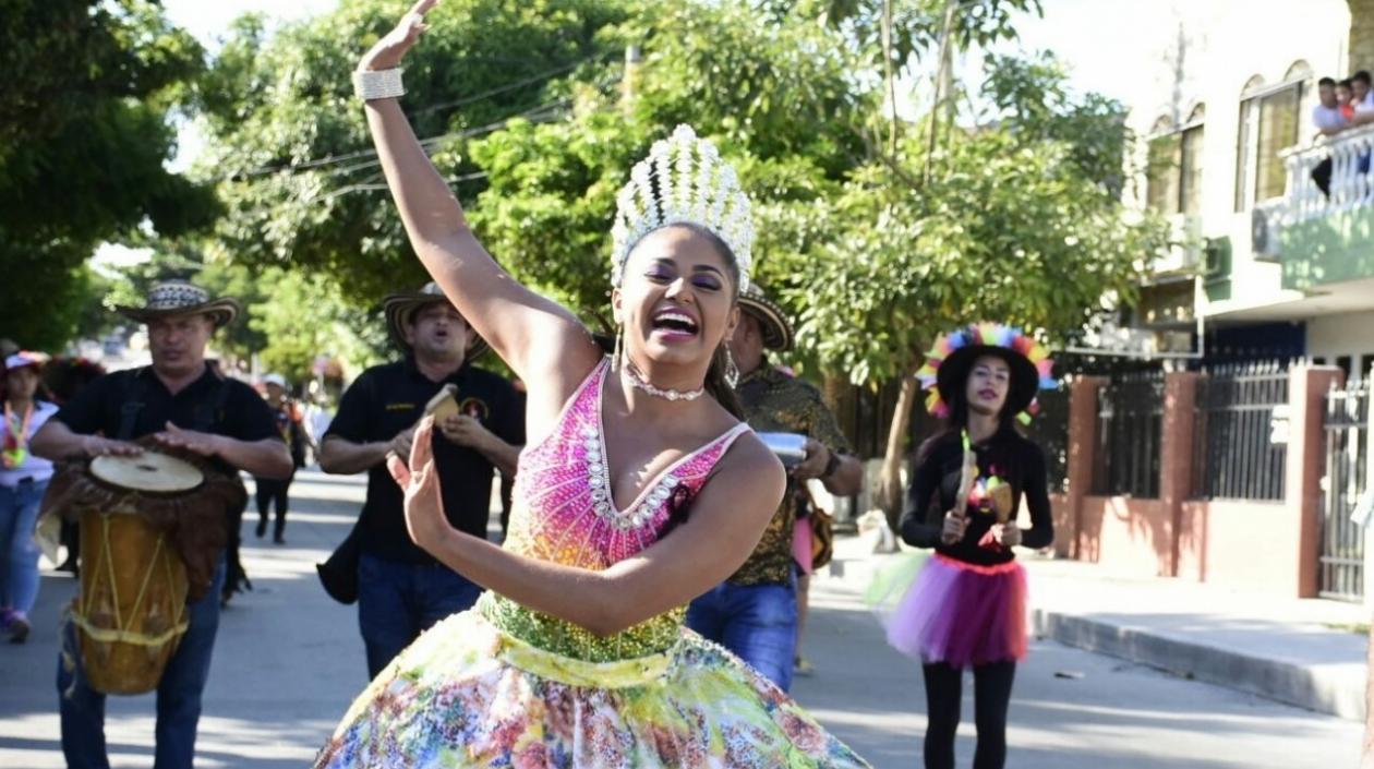 Andrea de Alba Polo, Reina del Carnaval de la 44.