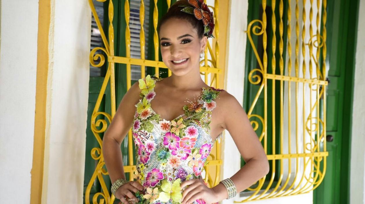 Valeria Abuchaibe Rosales, reina del Carnaval de Barranquilla 2018.