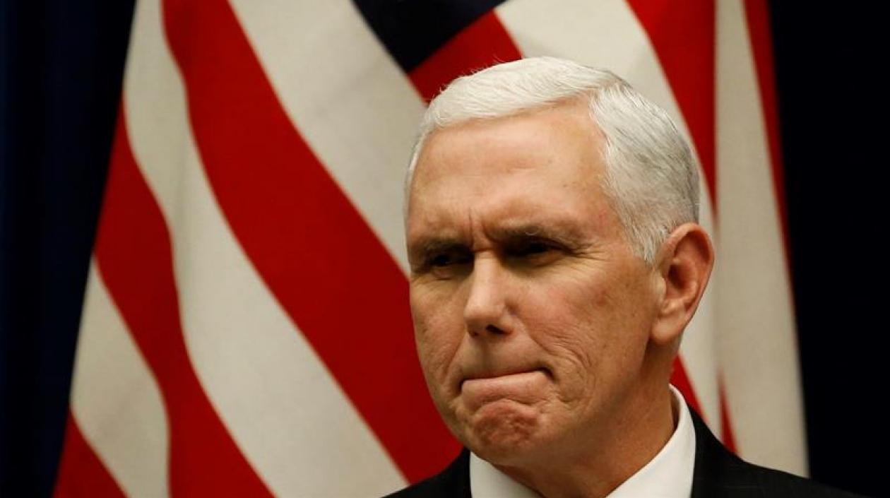 El vicepresidente de EEUU, Mike Pence.