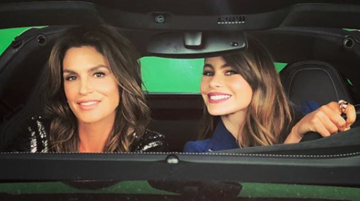 Cindy Crawford y Sofía Vergara.