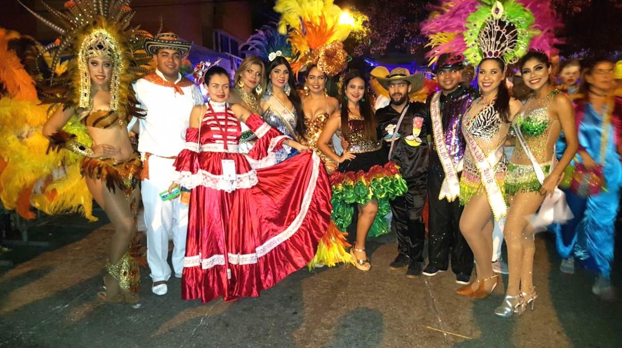 Las representantes de los medios de comunicación.