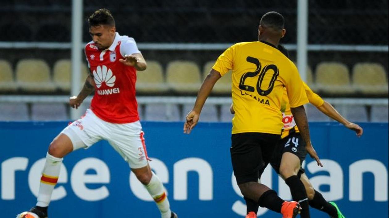 El conjunto colombiano se quedó con el triunfo en el duelo de ida.