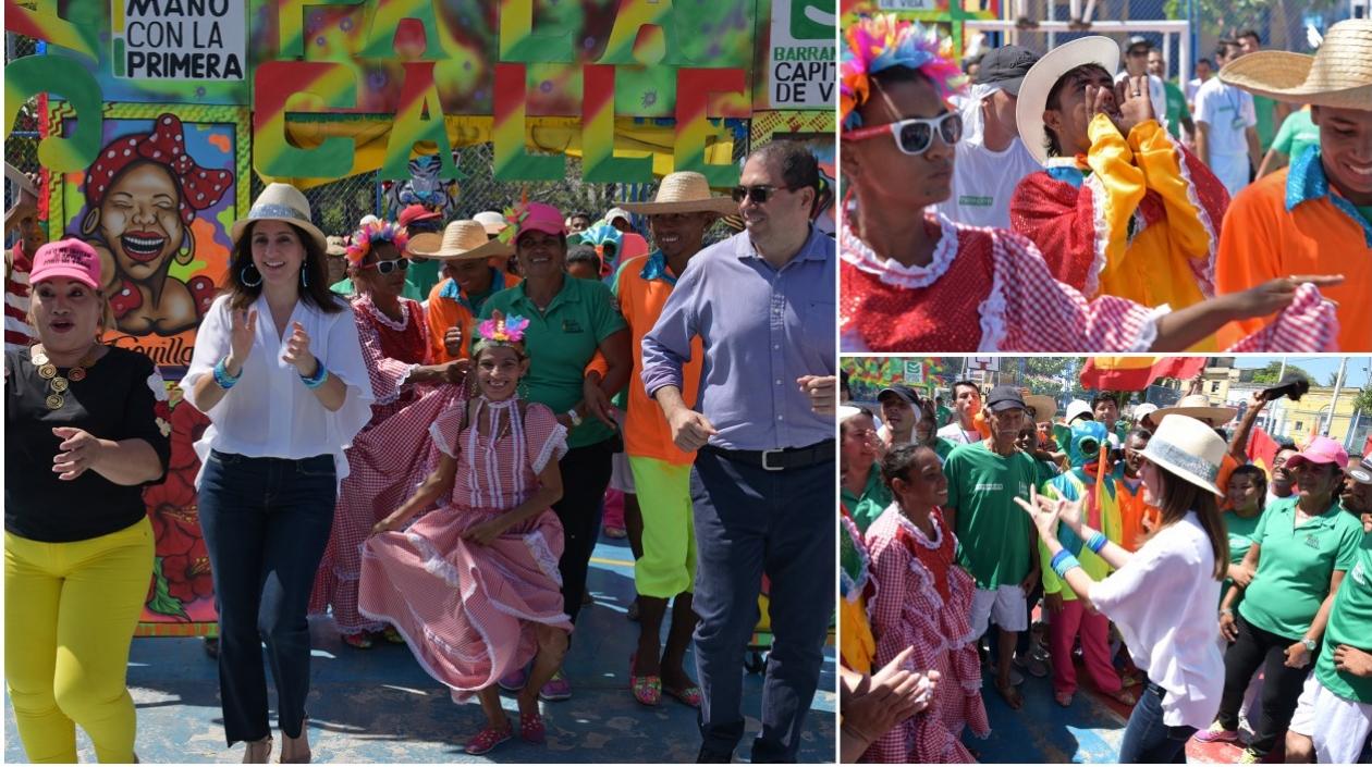 La primera dama Katia Nule acompañó a los integrantes.