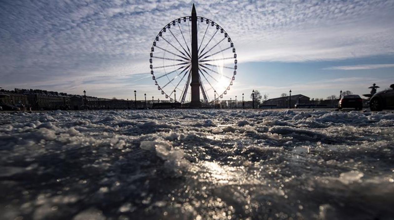 Así se ven las calles en París.