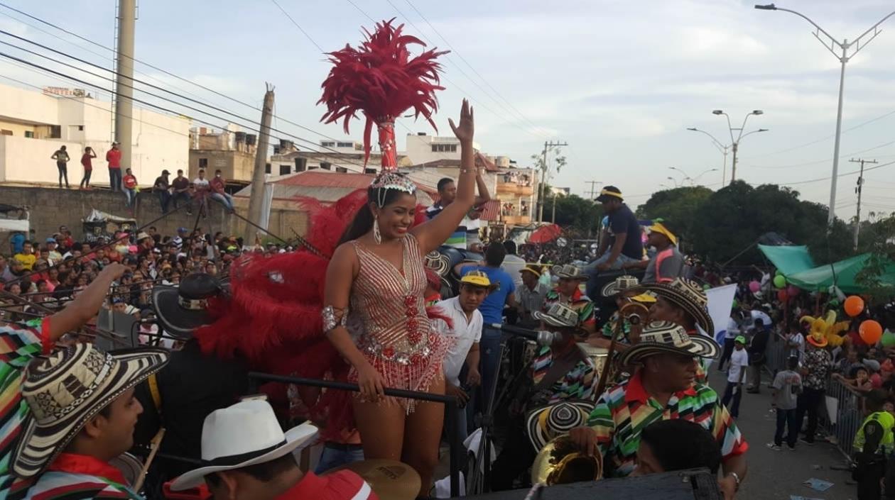 Andrea de Alba Polo, Reina del Carnaval de la 44.