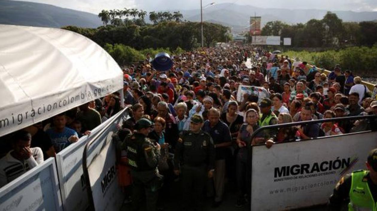 Así luce la frontera con Venezuela.