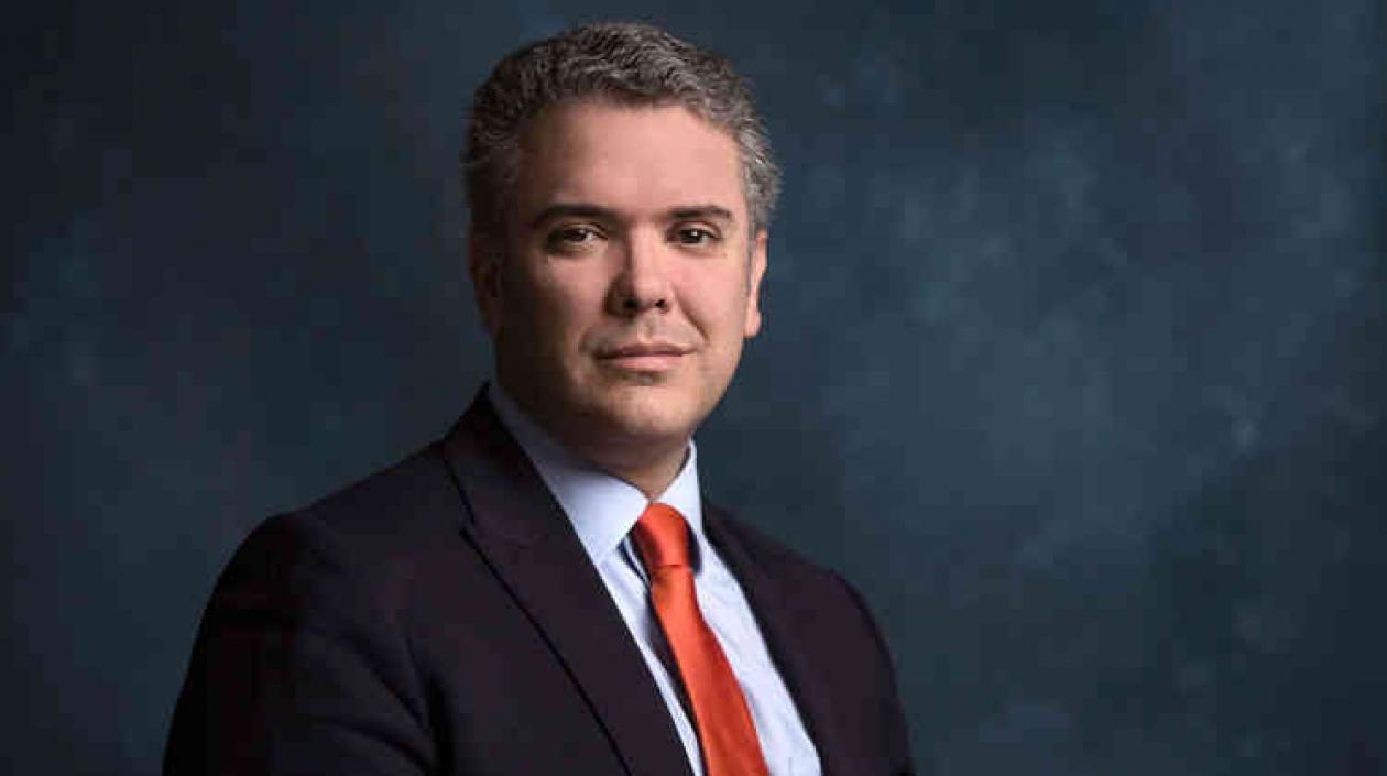Iván Duque, candidato de Centro Democrático.