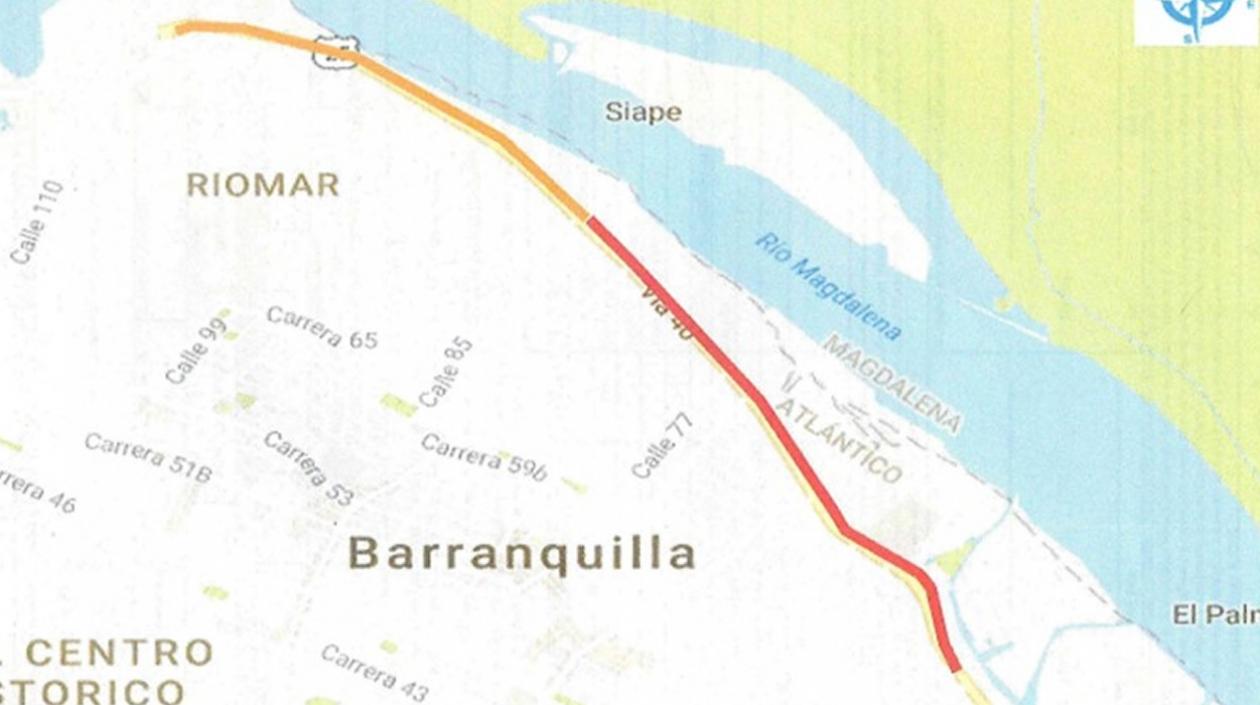 Plano de Batalla Flores vía 40 