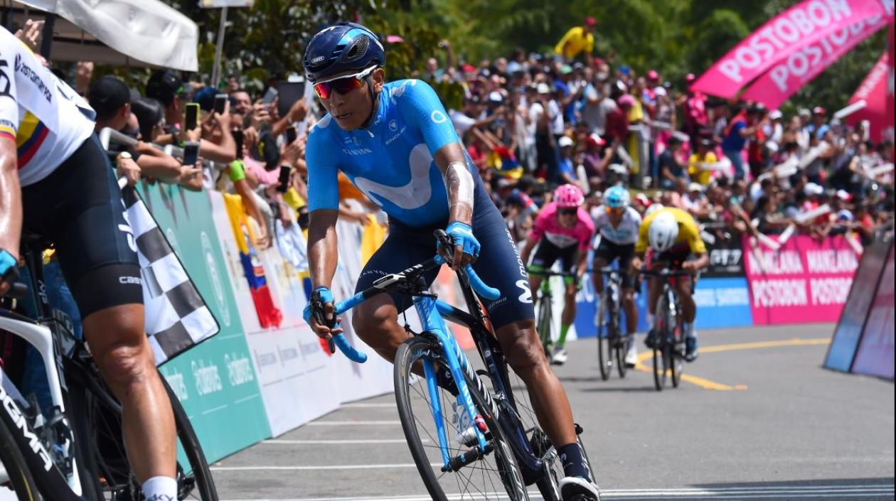 Nairo Quintana, pedalista colombiano.