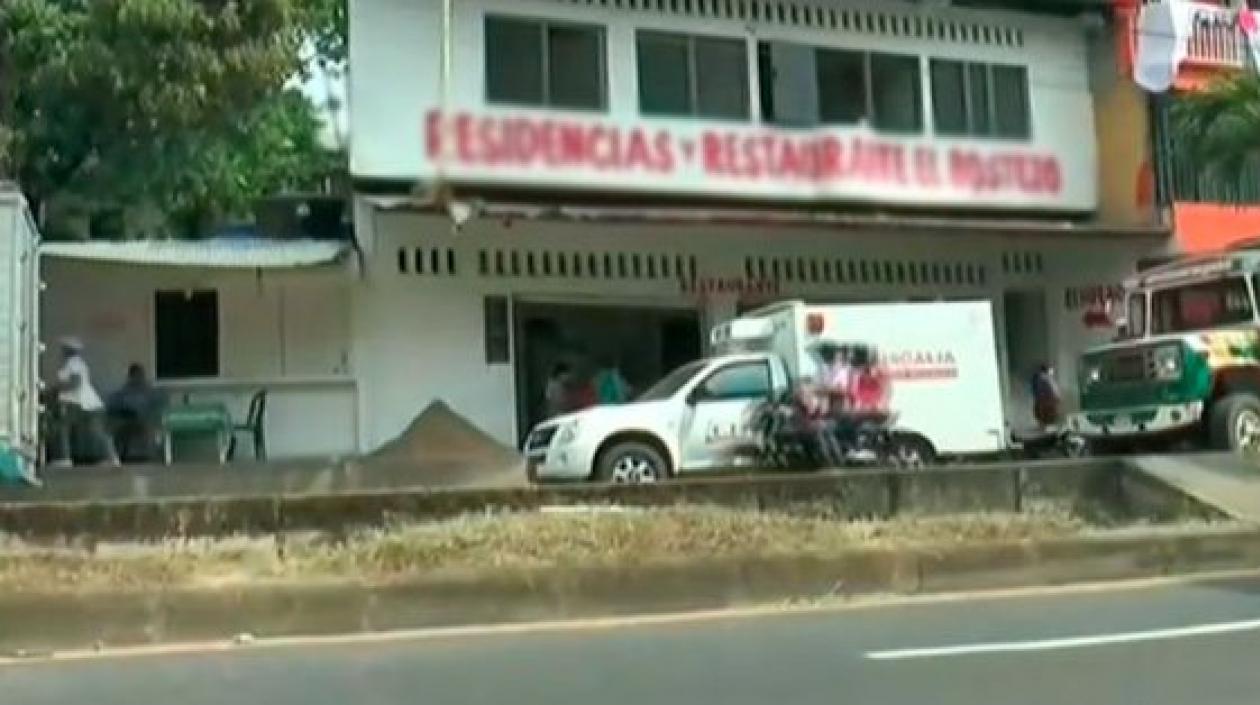 Lugar donde ocurrieron los hechos en Florencia, Caquetá.