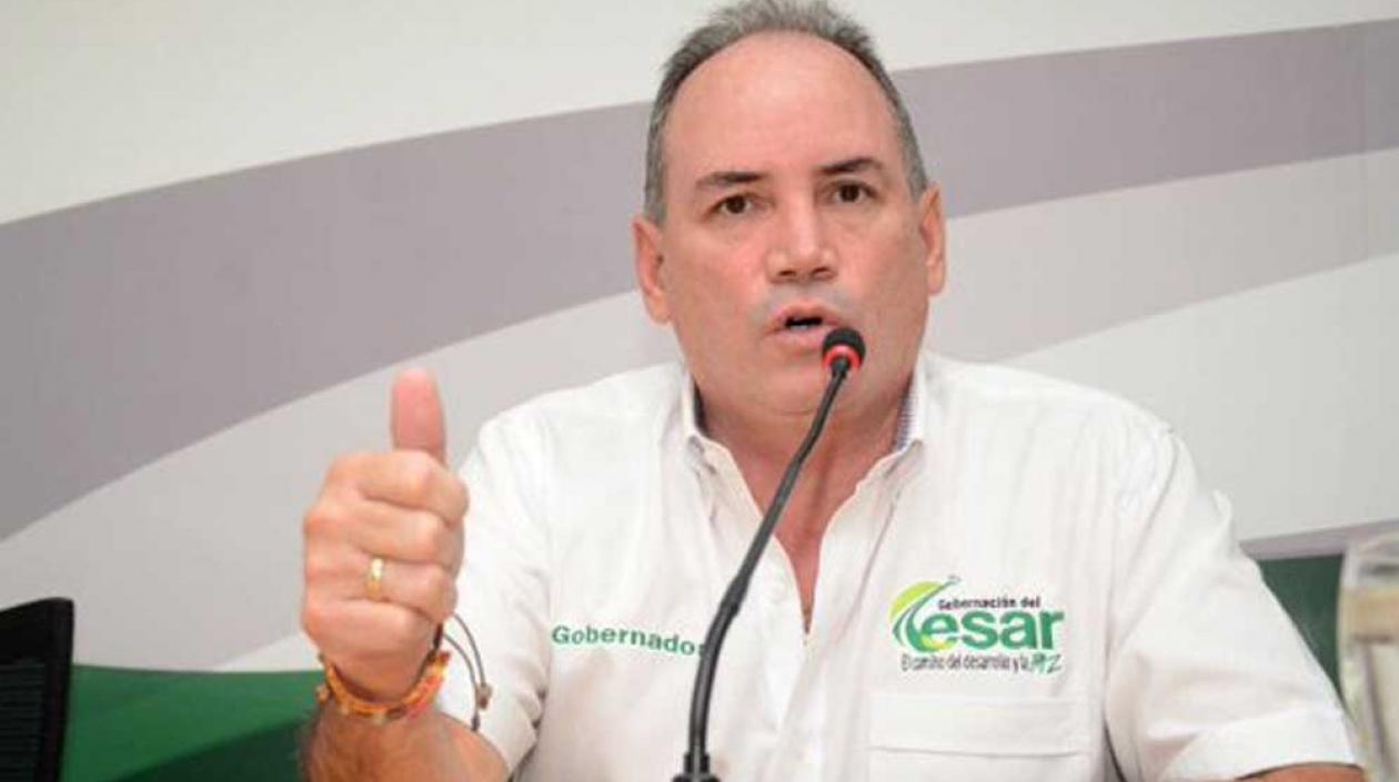 Franco Ovalle, gobernador del Cesar.