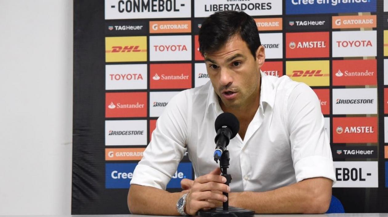 Declaraciones de Sebastián Saja, técnico de Guaraní.